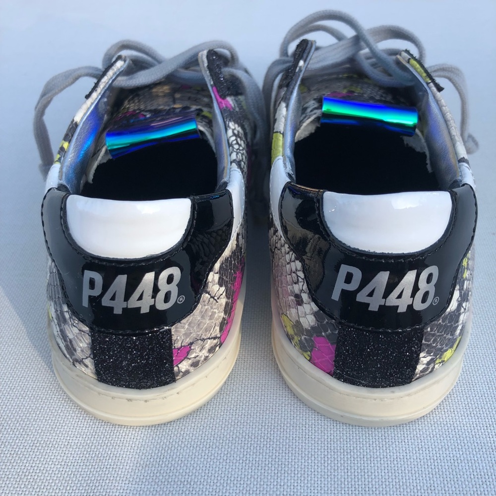 P448 John Piuma Python Sneakers EUR36 (US6-6.5) - Picture 9 of 12